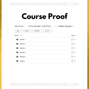 Christopher Reader Call Profit Accelerator 2025 - Course Proof