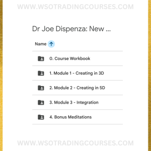 Dr Joe Dispenza New Abundance Online - Course Proof