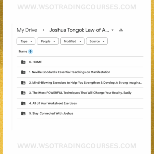Joshua Tongol Law Of Assumption Mastery - Course Proof