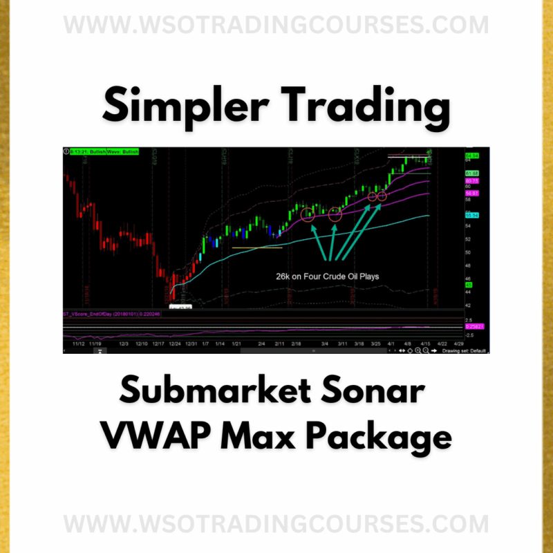 Simpler Trading Submarket Sonar & VWAP Max Package - Course