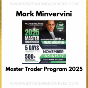 Mark Minvervini Master Trader Program 2025 - Course