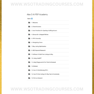 Selling PDFs AI PDF Academy - Course Proof