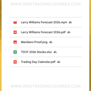 Larry Williams iReallyTrade Forecast 2026 Report Proof