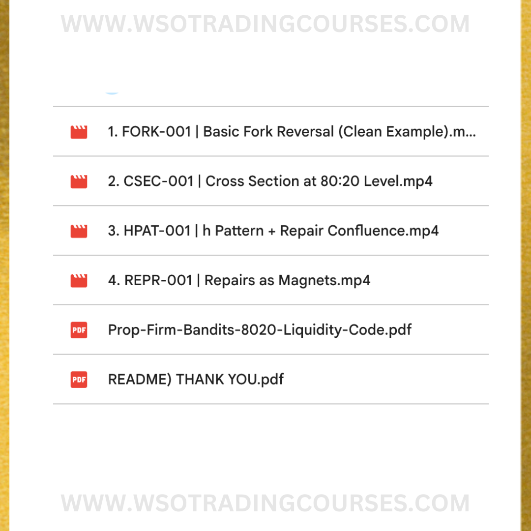 Okala: 8020 Trading Pit Playbook PDF + Videos - Course - Image 2
