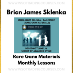 Brian James Sklenka Rare Gann Materials Monthly Lessons Trading - Course