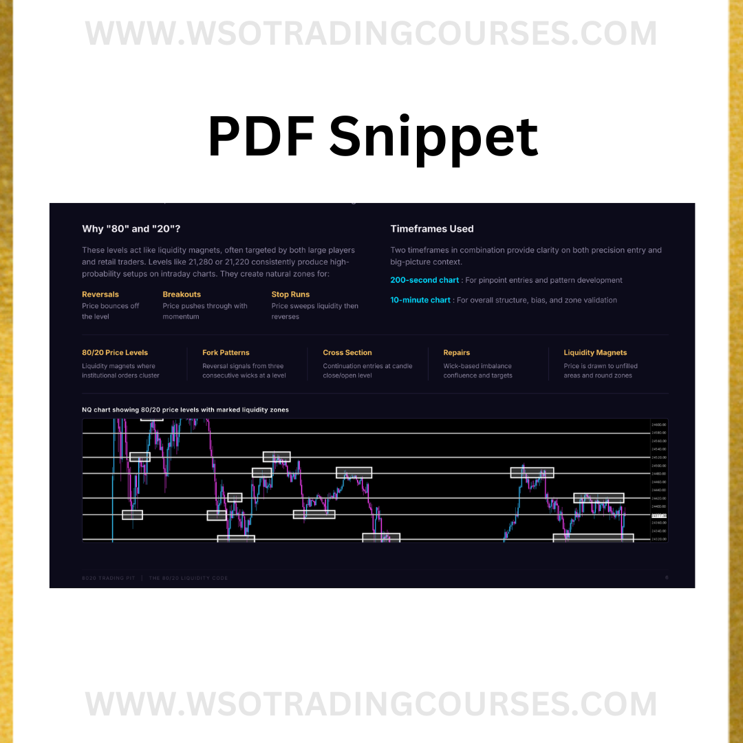 Okala 8020 Trading Pit Playbook PDF + Videos & Discord - Course Proof 5