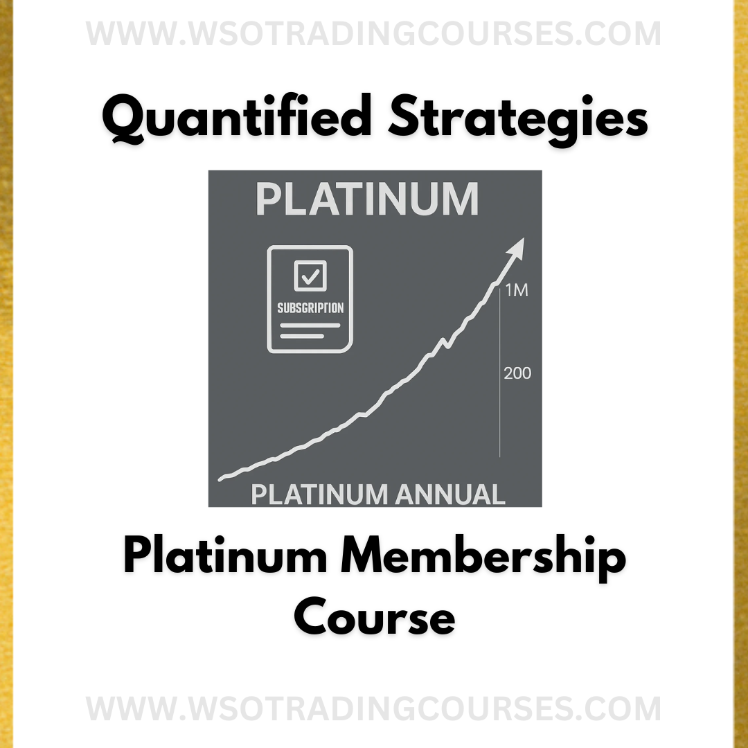 Quantified Strategies Platinum Membership - Course