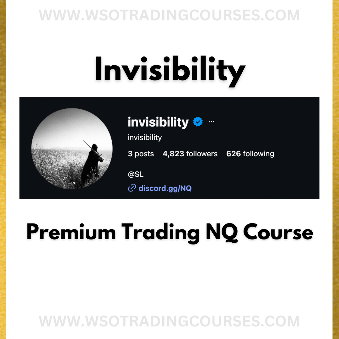 Invisibility Premium Trading NQ - Course