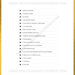 JJ Simon Trades Trading Mentorship - Course SS Proof
